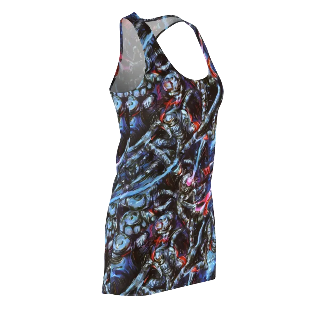 Blackwater Riot on Racerback Dress — Front Side