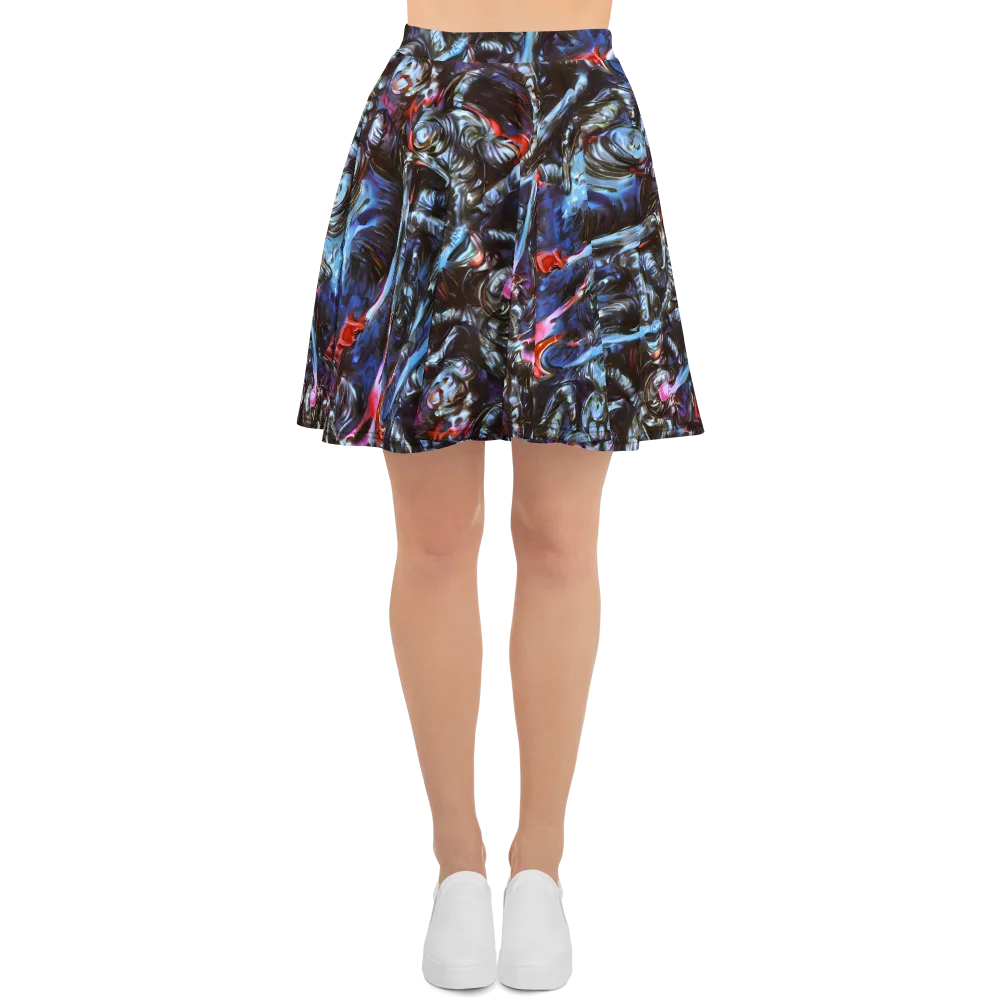 Blackwater Riot on Skater Skirt — Front