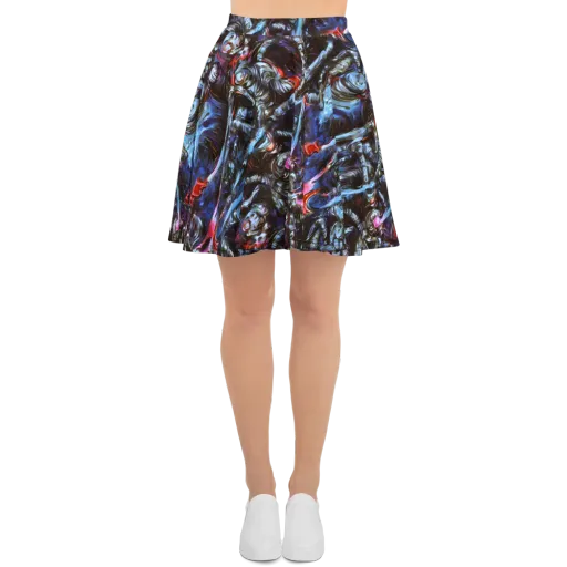 Blackwater Riot on a Skater Skirt