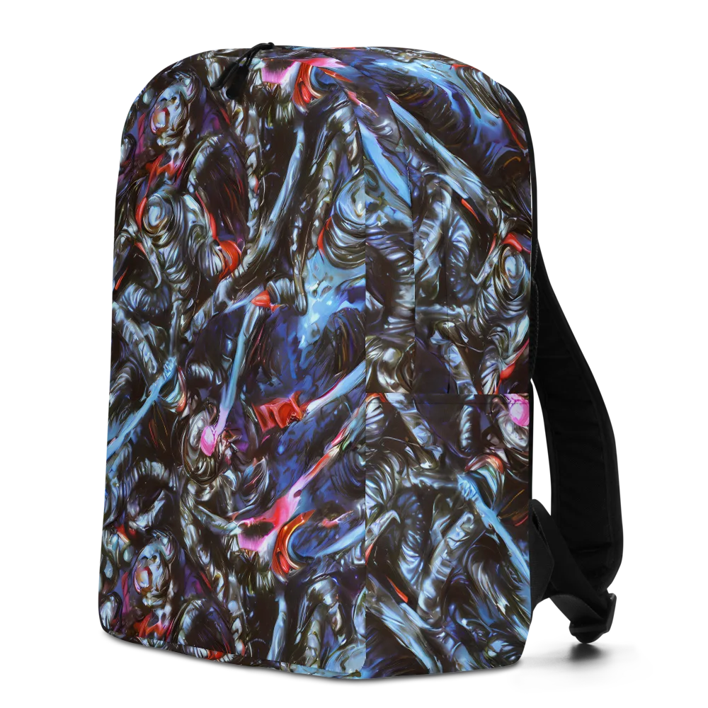 Blackwater Riot on Minimalist Backpack — Left