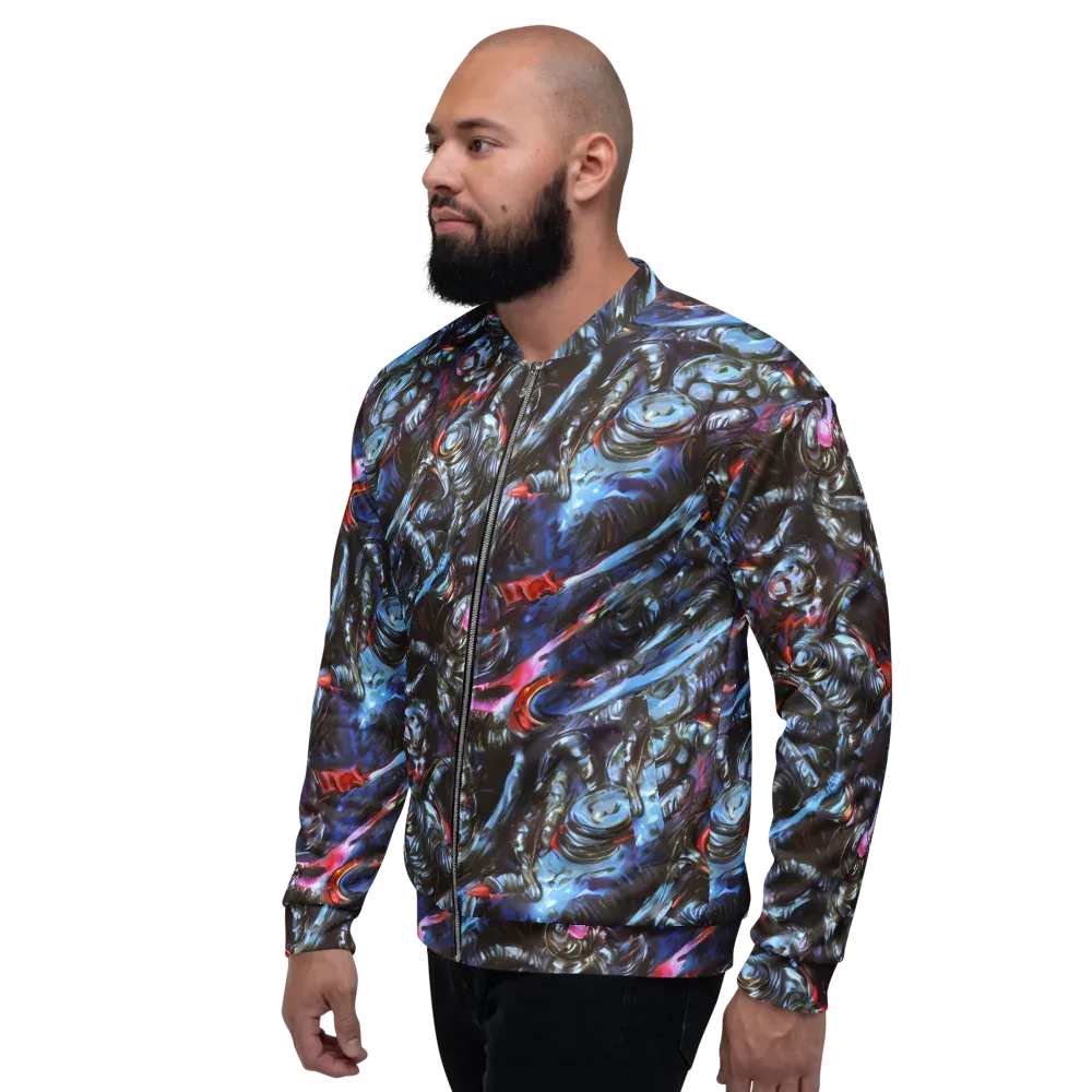 Blackwater Riot on Bomber Jacket — Left