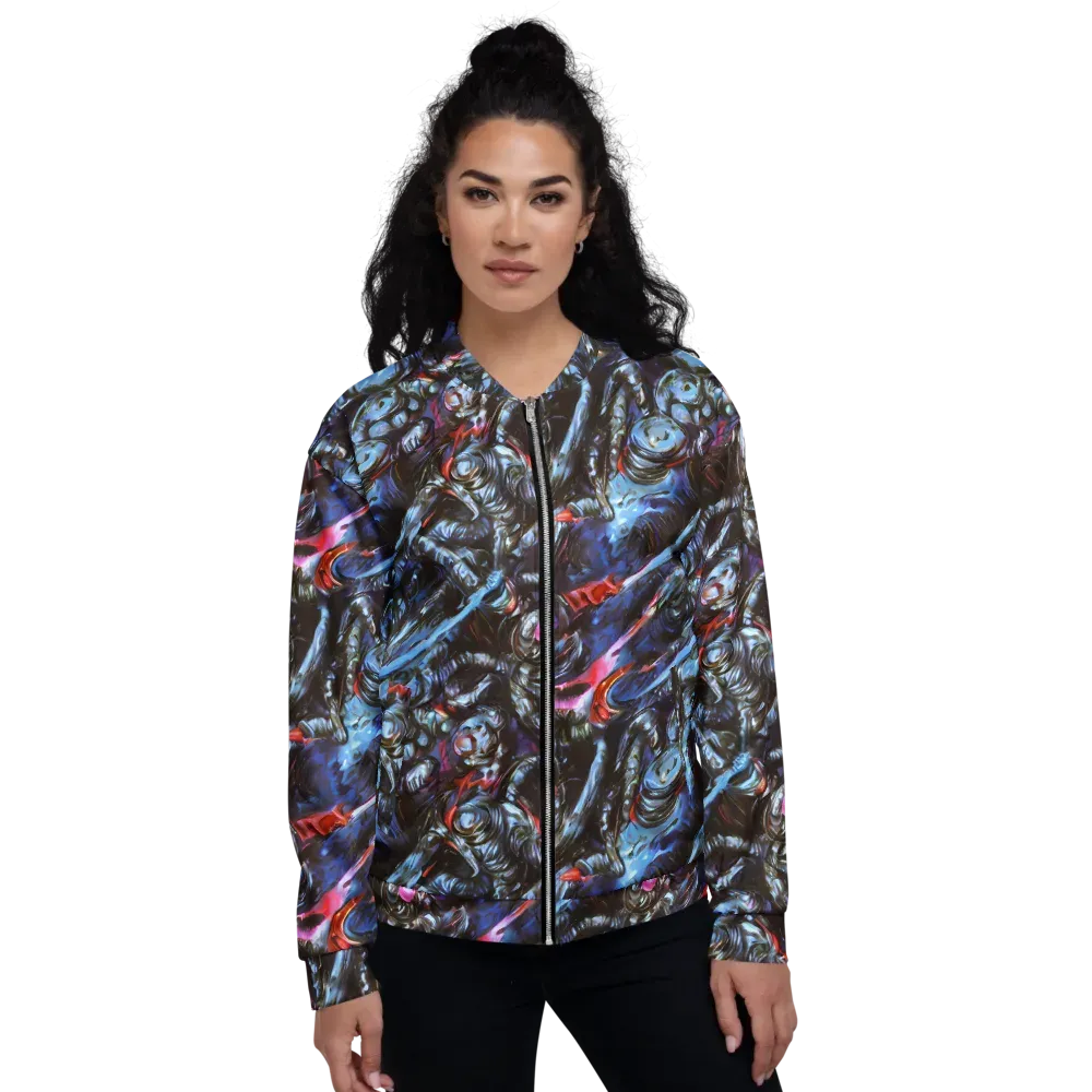 Blackwater Riot on Bomber Jacket — Front