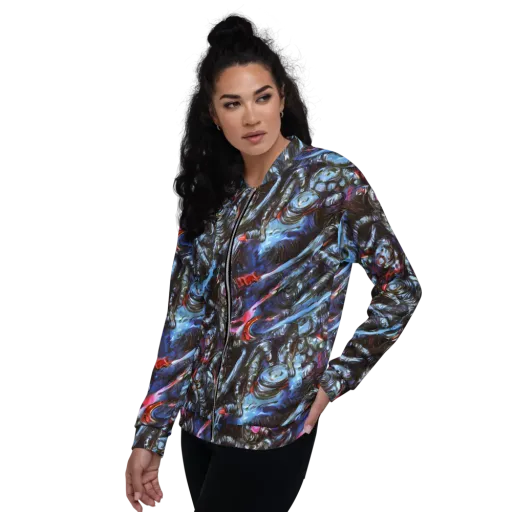 Blackwater Riot on a Bomber Jacket