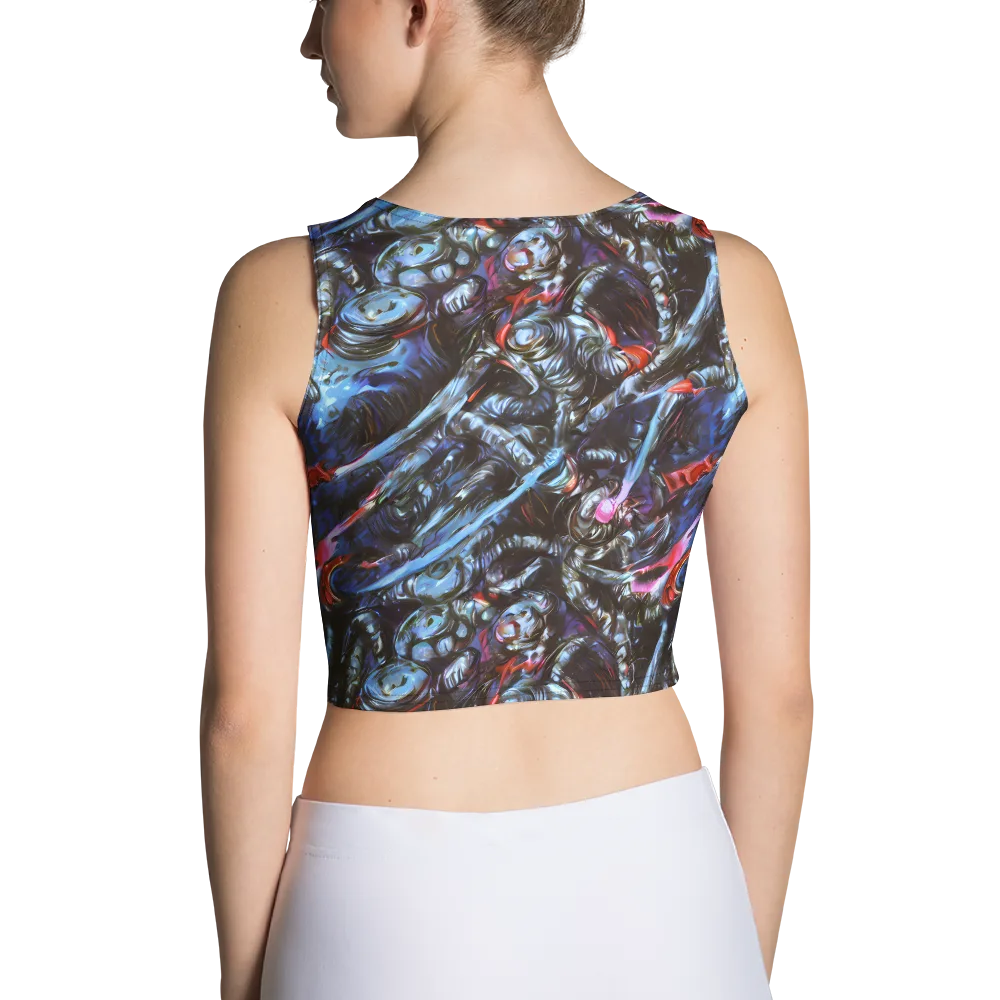 Blackwater Riot on Crop Top — Back