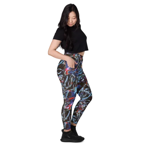 Blackwater Riot on a Leggings with Pockets