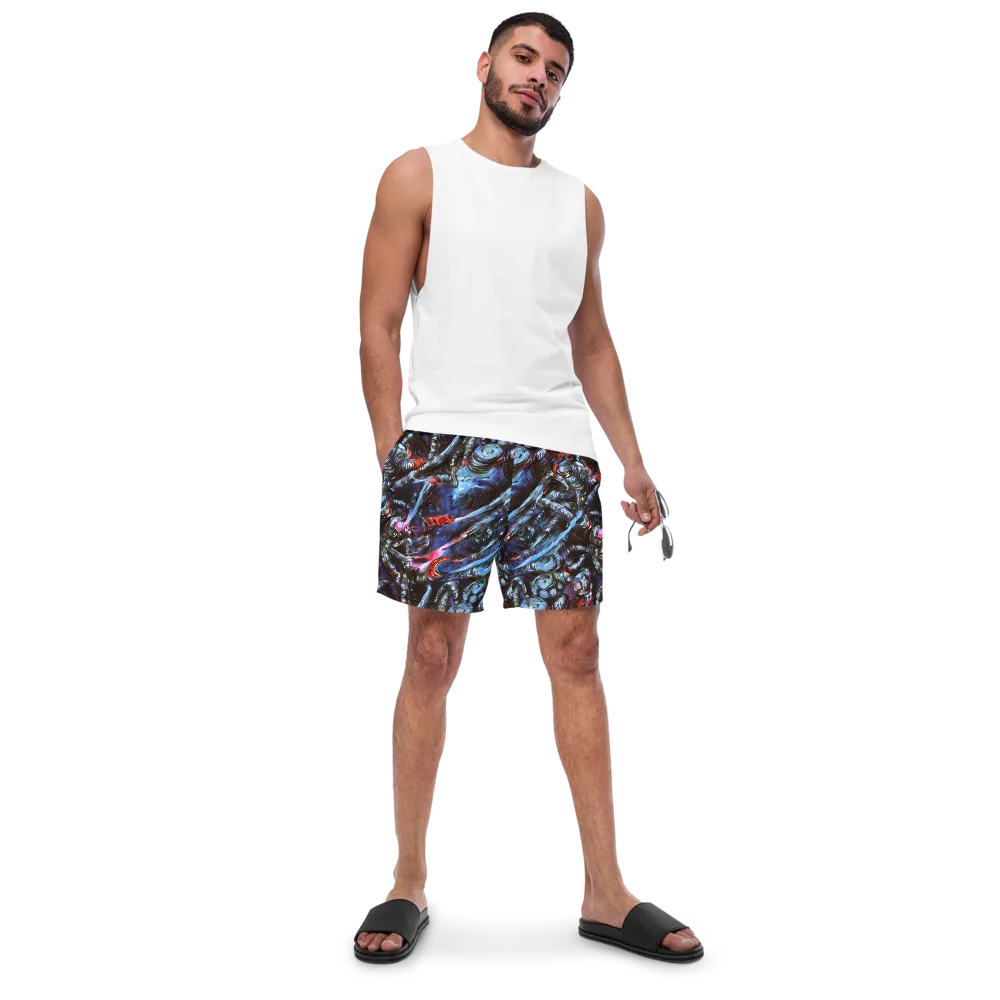 Blackwater Riot on Swim Trunks — Front