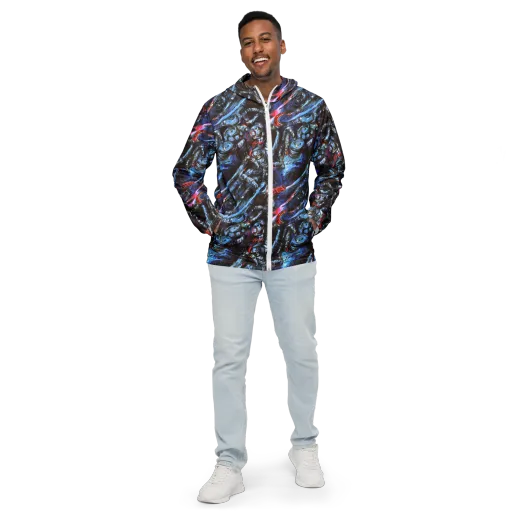 Blackwater Riot on a Men's Windbreaker