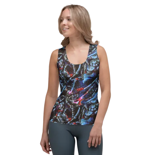 Blackwater Riot on a Women's Tank Top