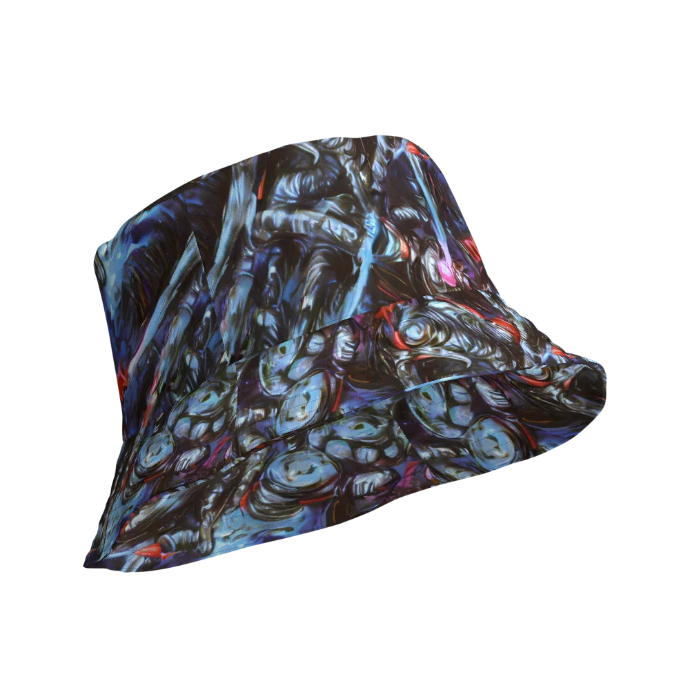 Blackwater Riot on Reversible Bucket Hat — Product details Outside