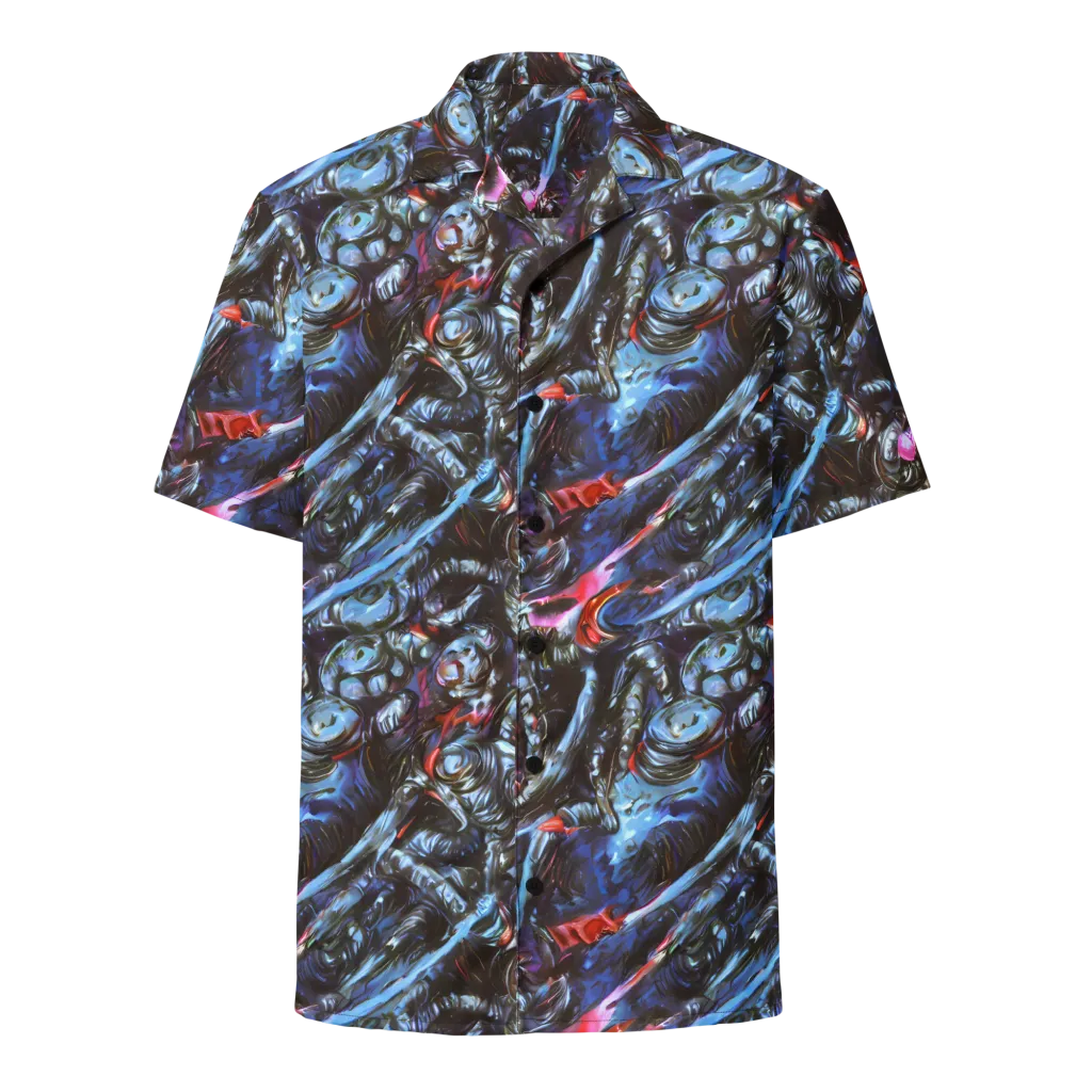 Blackwater Riot on Button Shirt — Front