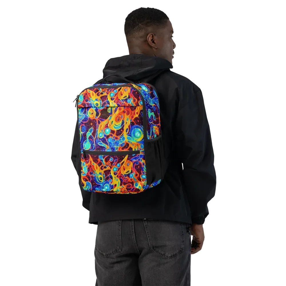 Stellar Fluid on Utility Backpack — Back