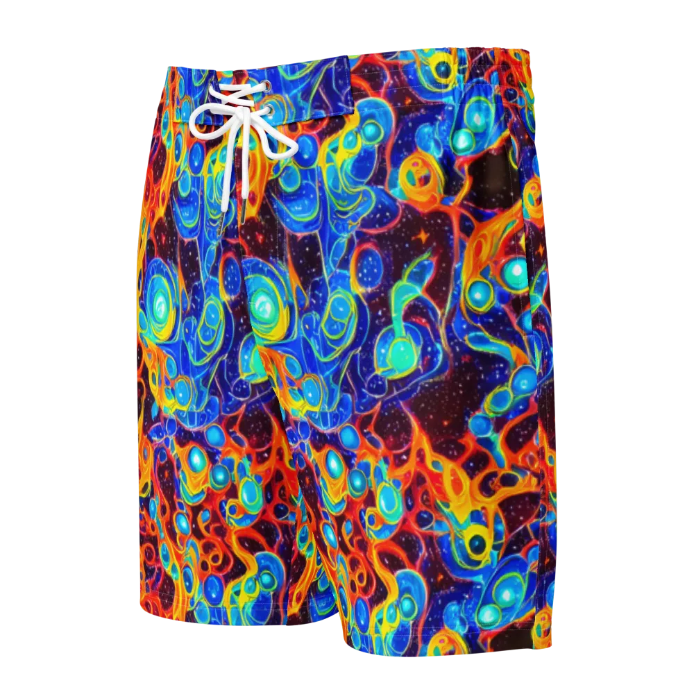 Stellar Fluid on Men's Board Shorts — Front