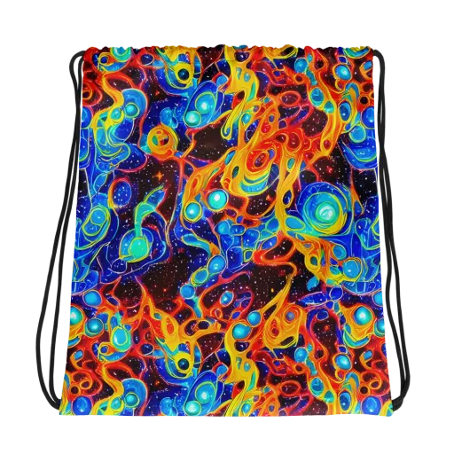 Stellar Fluid on a Drawstring Bag