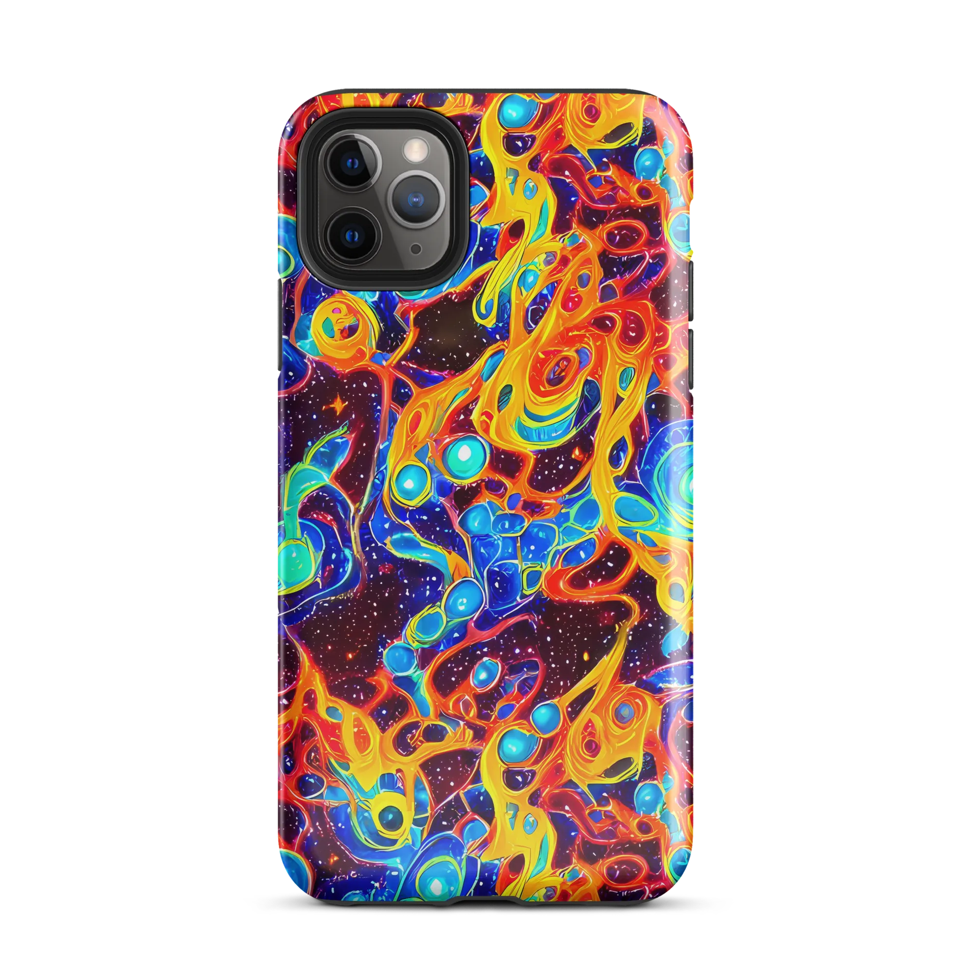 Stellar Fluid on Tough Case for iPhone® — Front