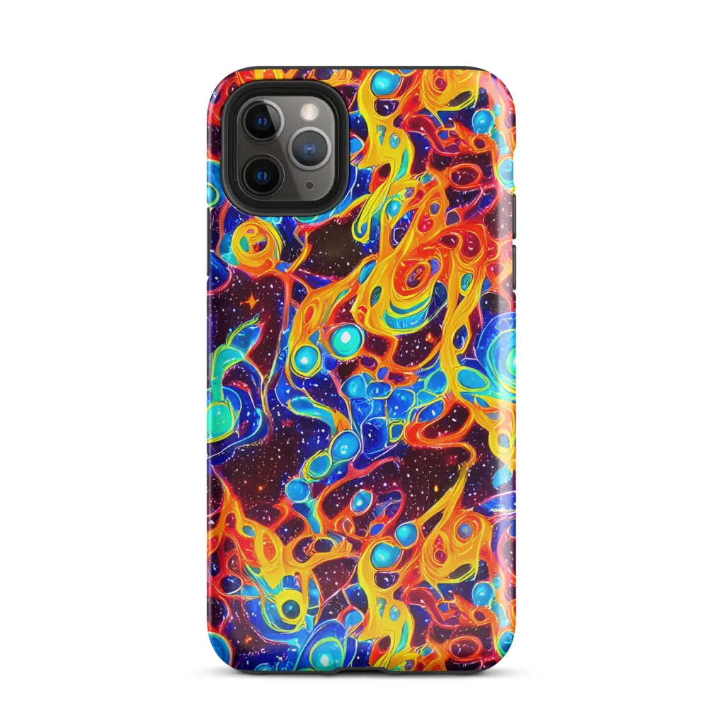 Stellar Fluid on Tough Case for iPhone® — Front