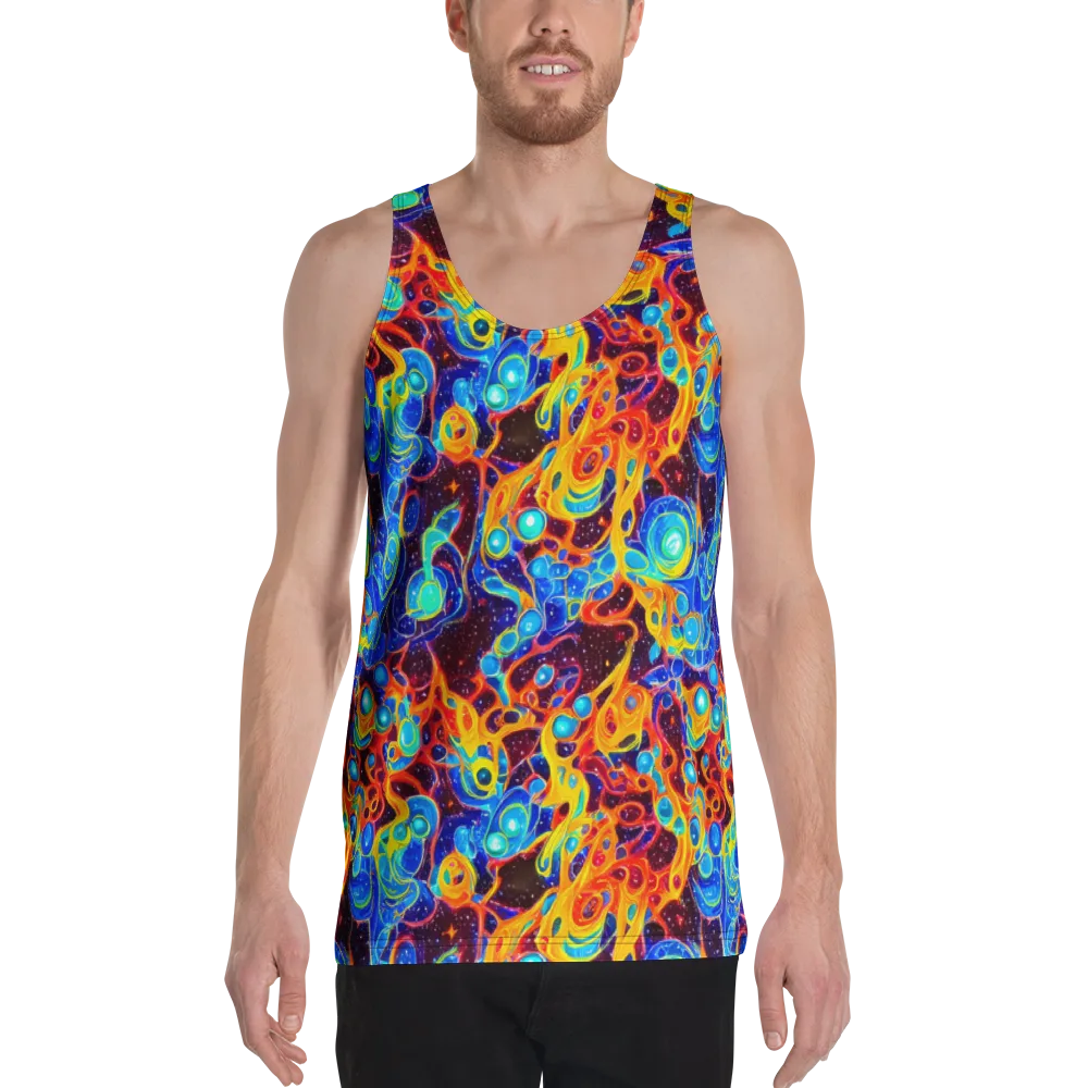 Stellar Fluid on Men's Tank Top — Front