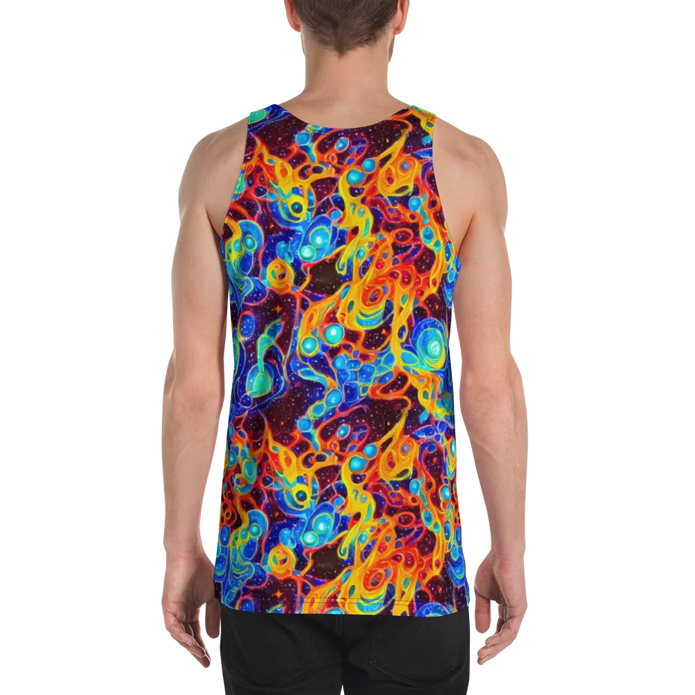 Stellar Fluid on Men's Tank Top — Back