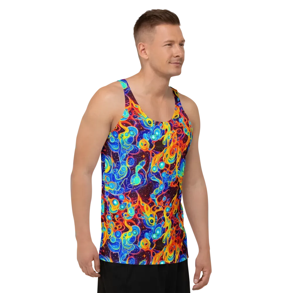 Stellar Fluid on Men's Tank Top — Right Front