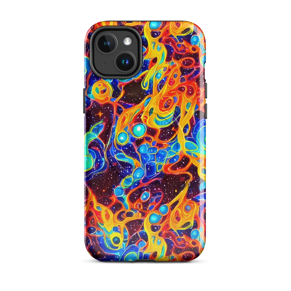 Stellar Fluid on MagSafe Tough Case for iPhone® — Front