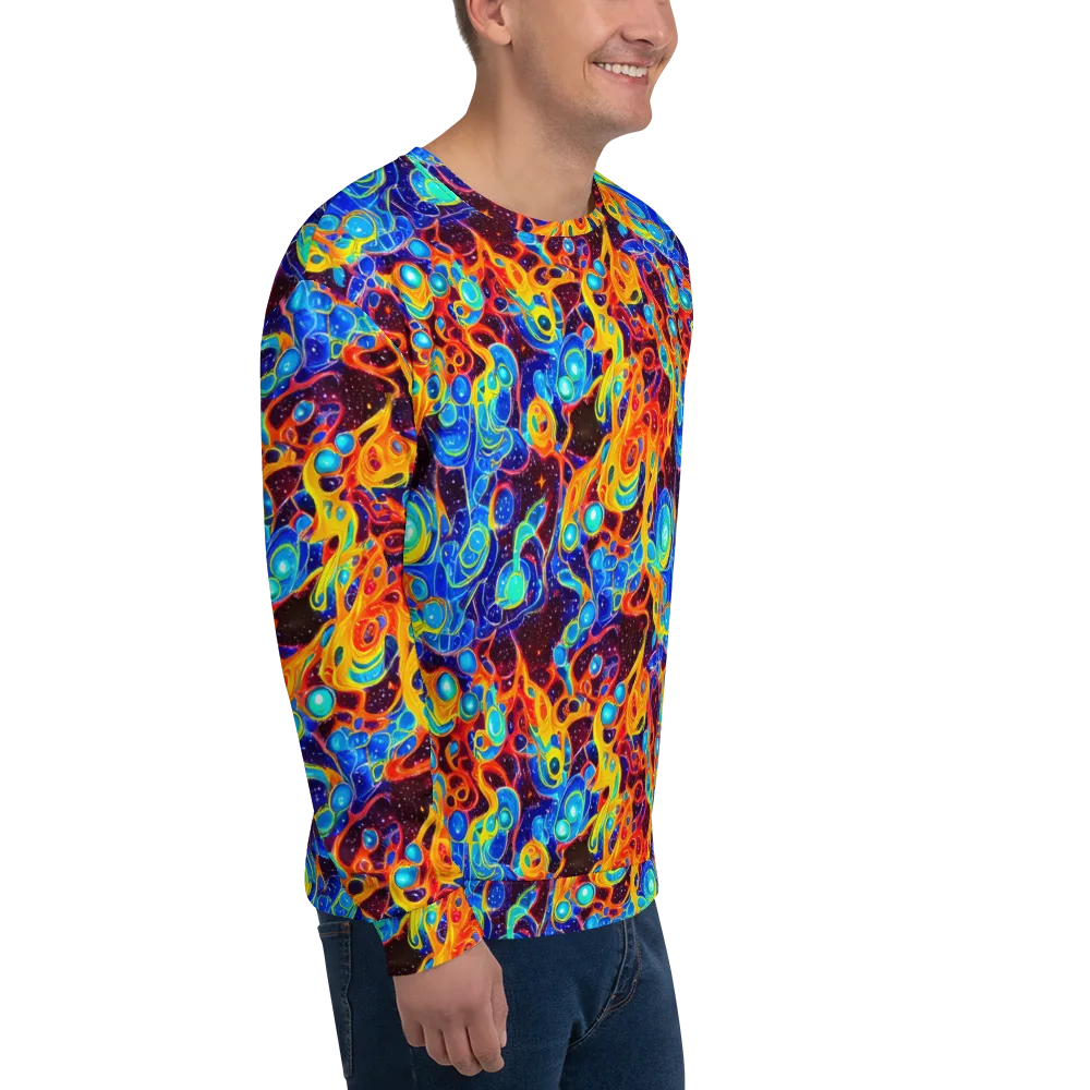 Stellar Fluid on Sweatshirt — Right Front