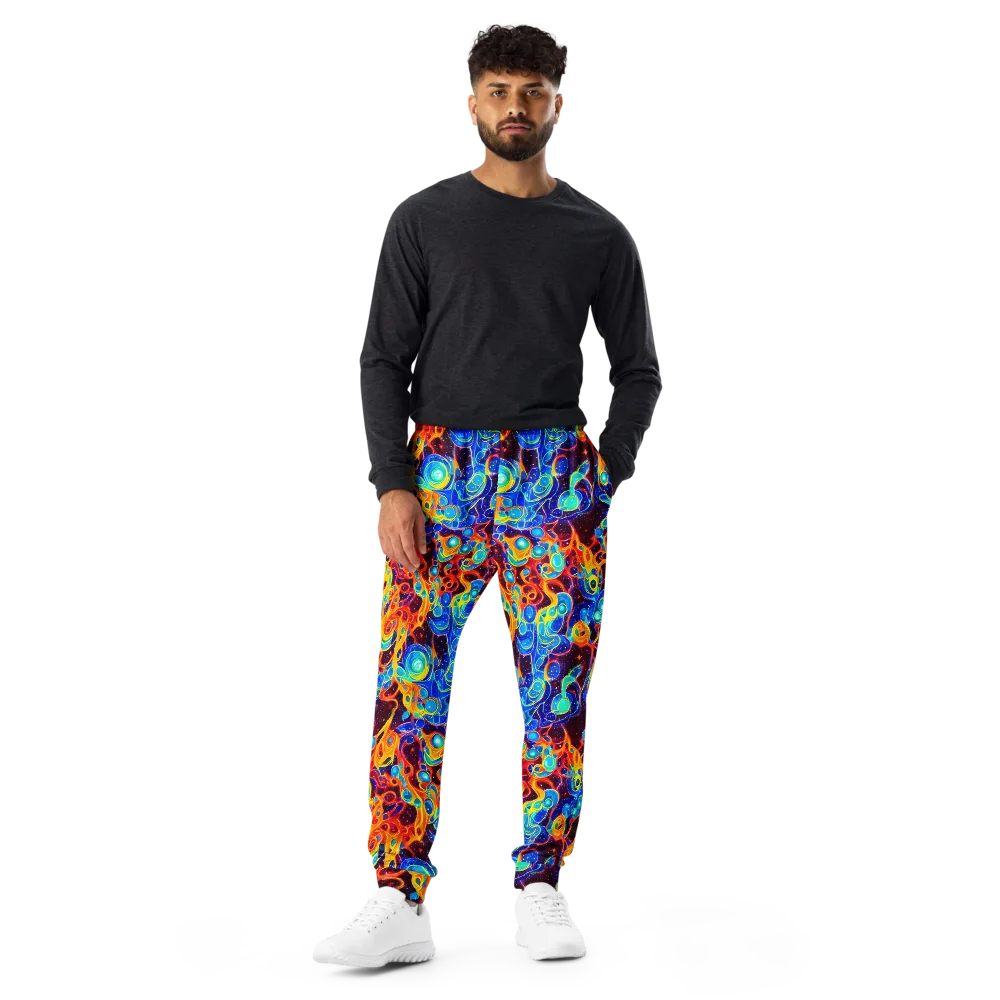 Stellar Fluid on Men's Joggers — Front
