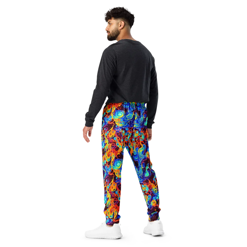Stellar Fluid on Men's Joggers — Back