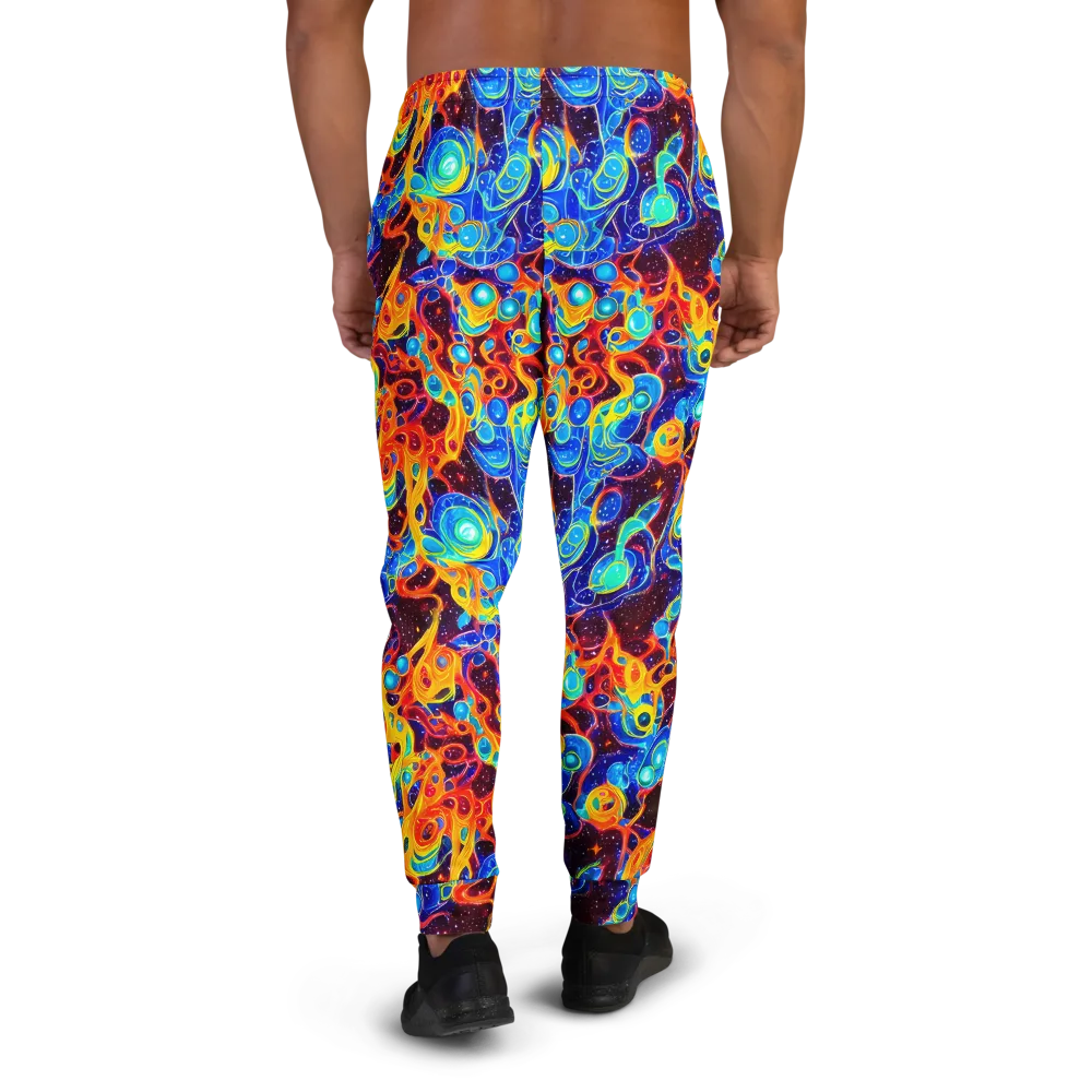 Stellar Fluid on Men's Joggers — Back