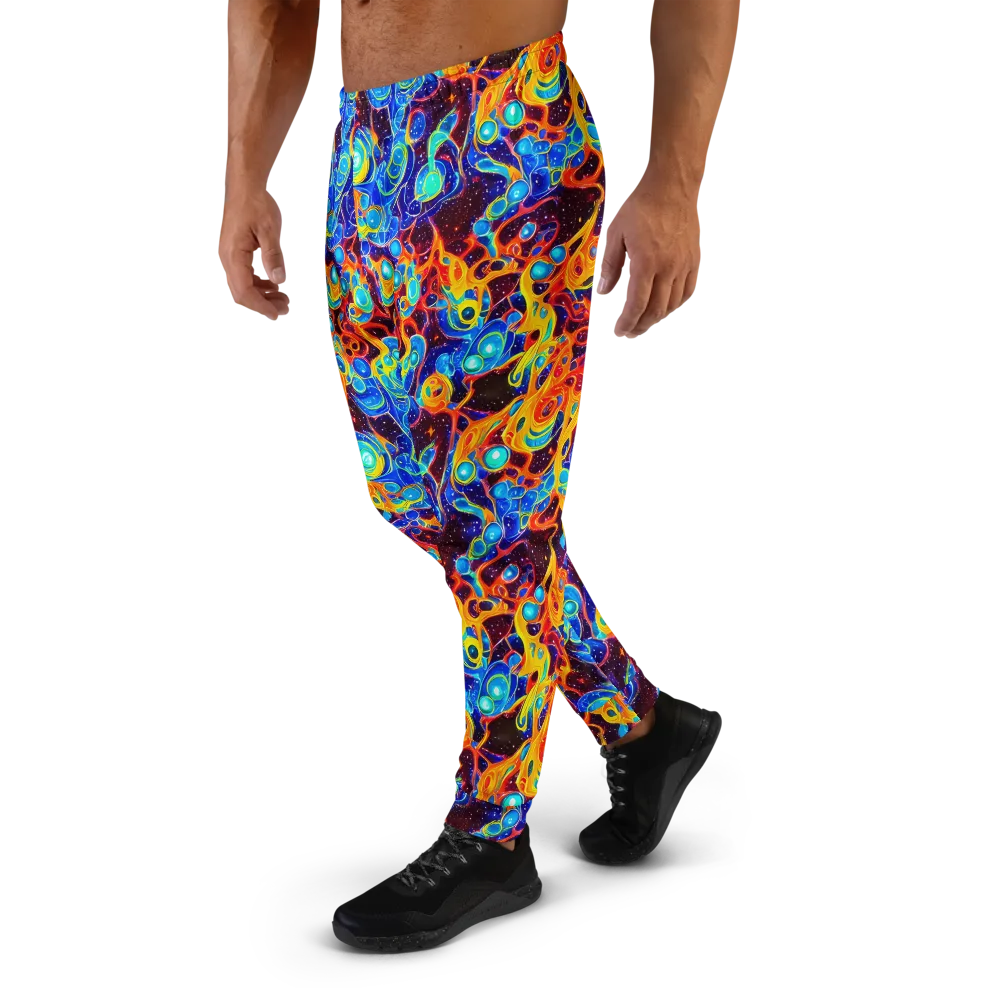 Stellar Fluid on Men's Joggers — Left