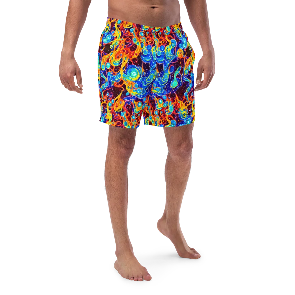 Stellar Fluid on Swim Trunks — Front