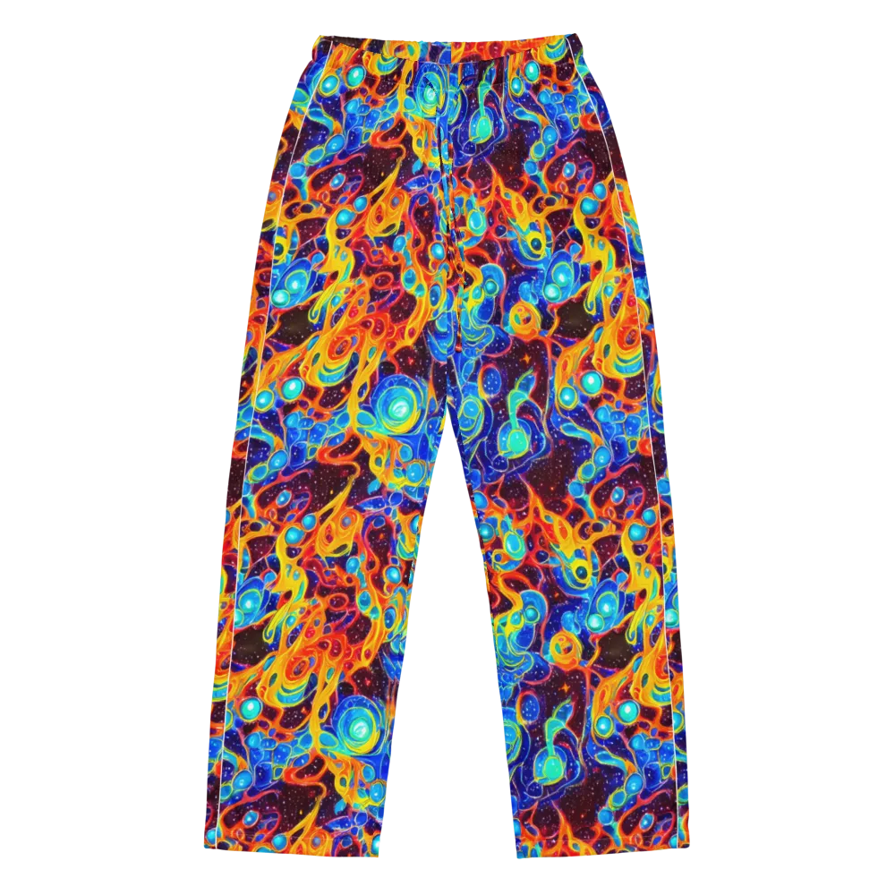 Stellar Fluid on Women's Pajama Pants — Front