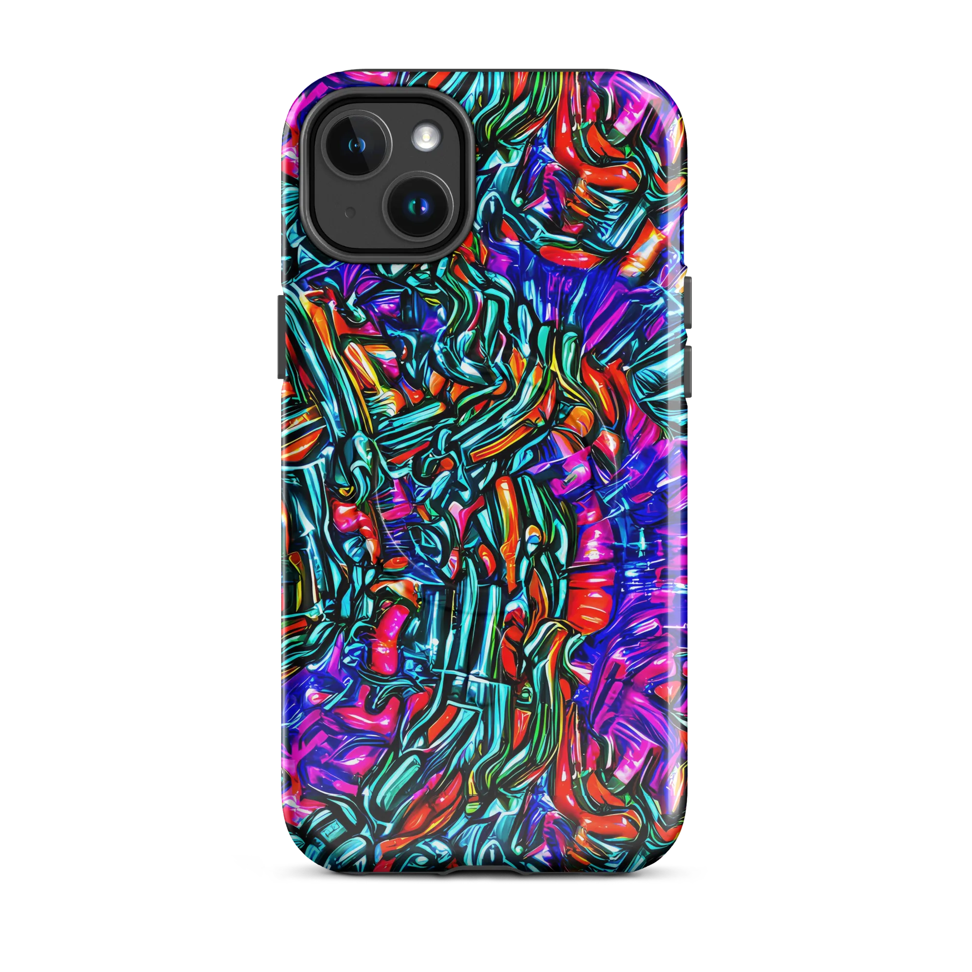 Electric Bamboo Nocturne on MagSafe Tough Case for iPhone® — Front