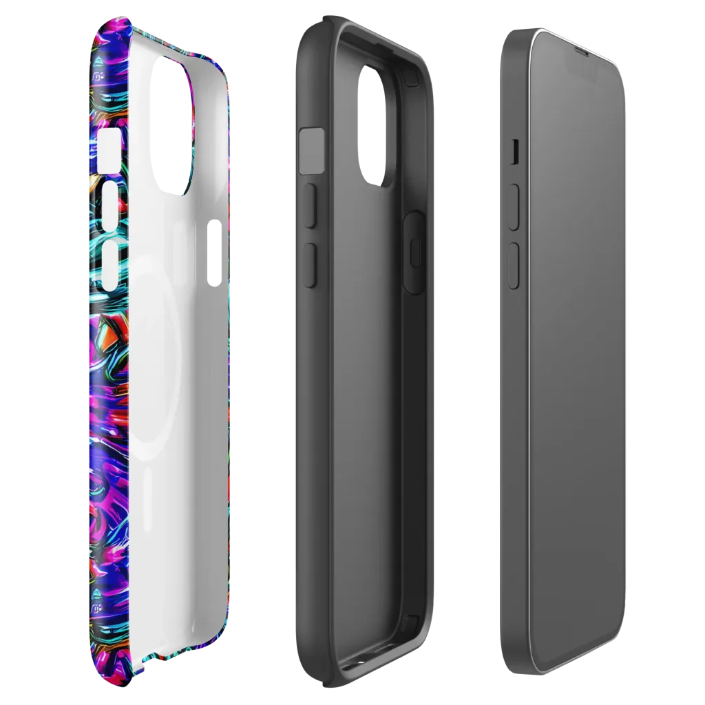 Electric Bamboo Nocturne on MagSafe Tough Case for iPhone® — Front