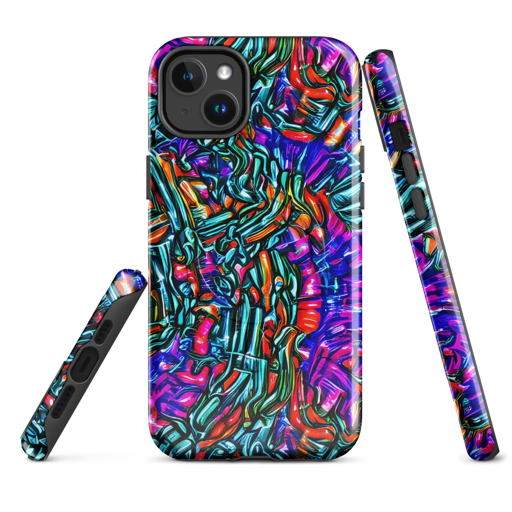Electric Bamboo Nocturne on MagSafe Tough Case for iPhone® — Front