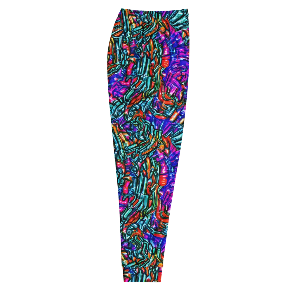 Electric Bamboo Nocturne on Men's Joggers — Right