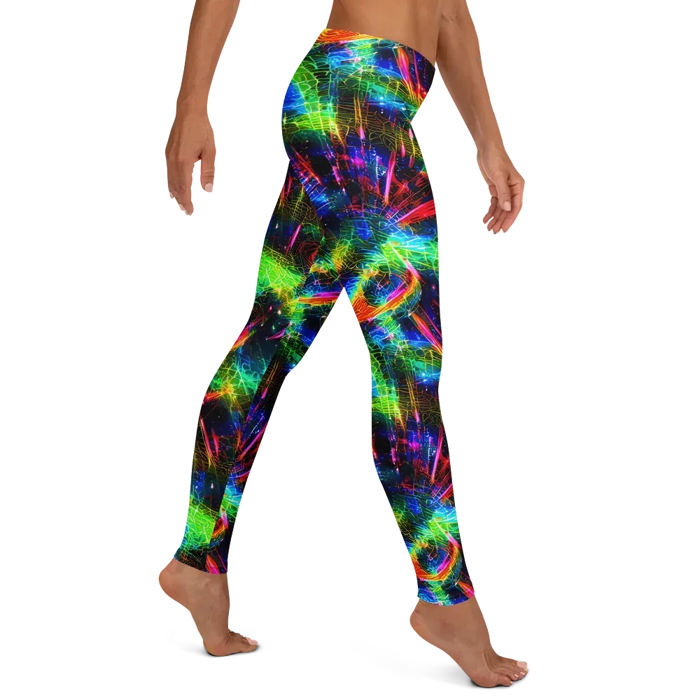 Neon Pulse on Leggings — Right