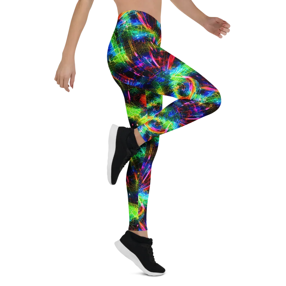 Neon Pulse on Leggings — Right