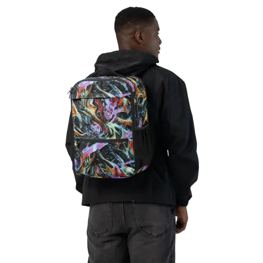 Galactic Spill on a Utility Backpack