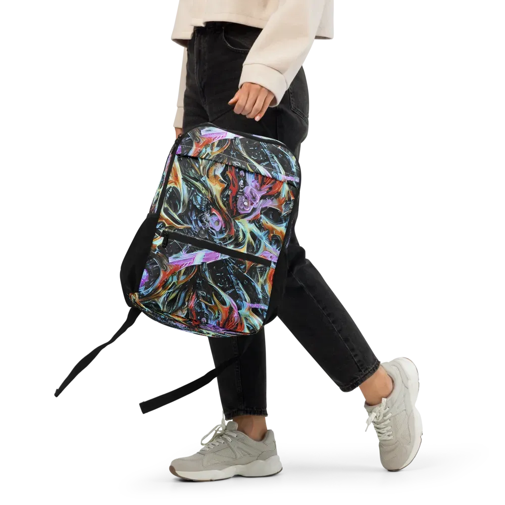 Galactic Spill on Utility Backpack — Front