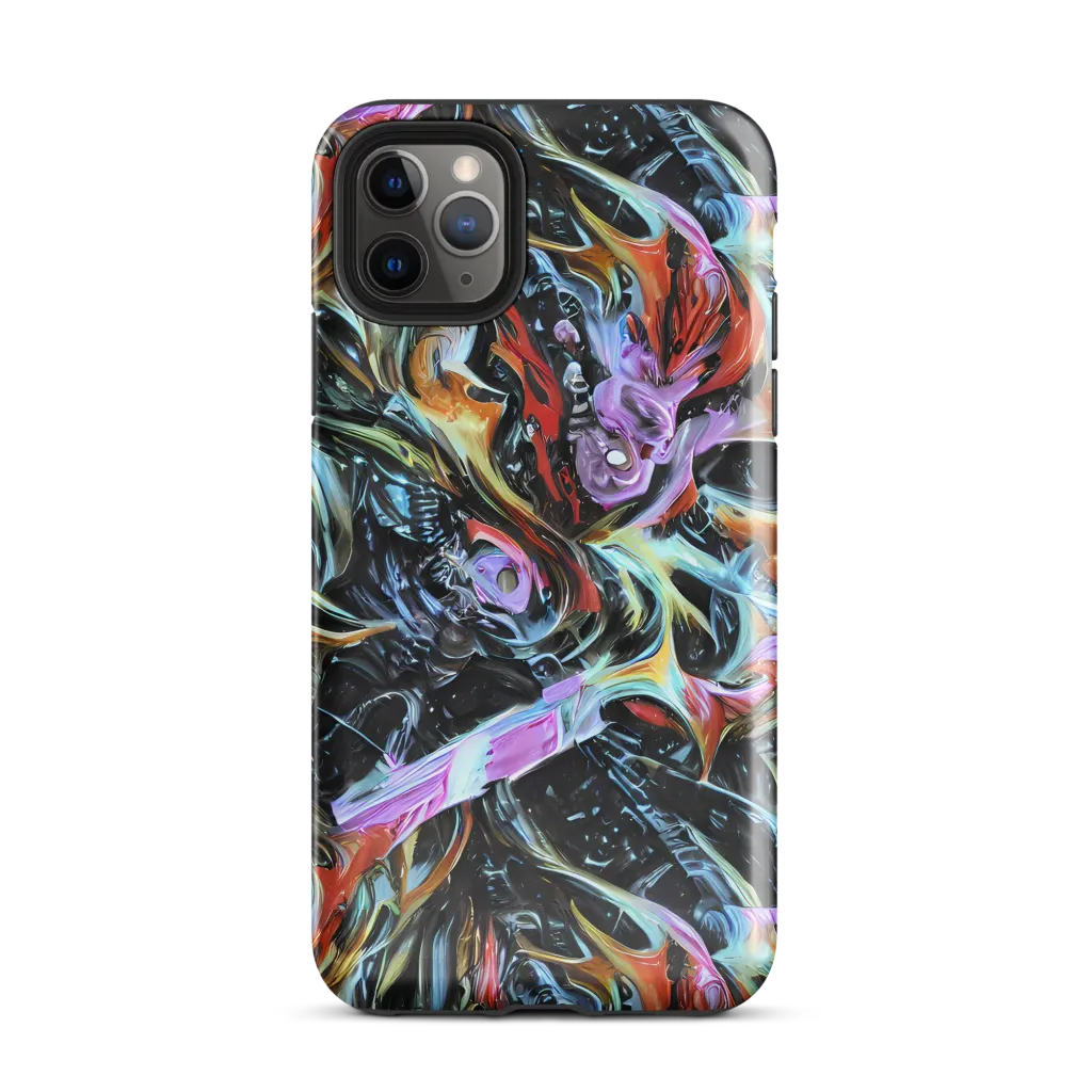 Galactic Spill on Tough Case for iPhone® — Front