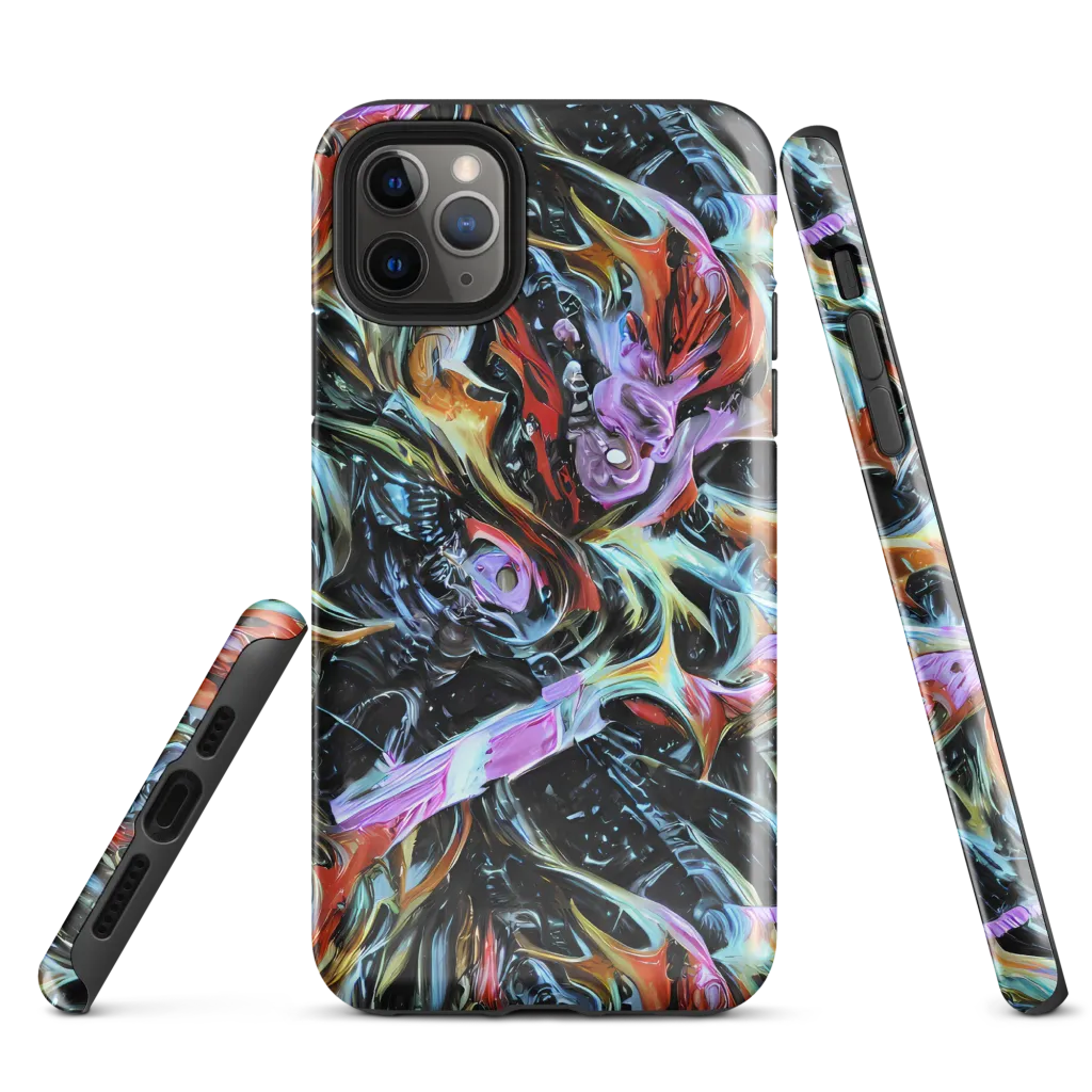 Galactic Spill on Tough Case for iPhone® — Front