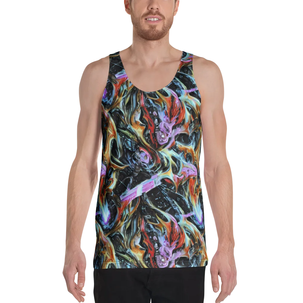 Galactic Spill on Men's Tank Top — Front