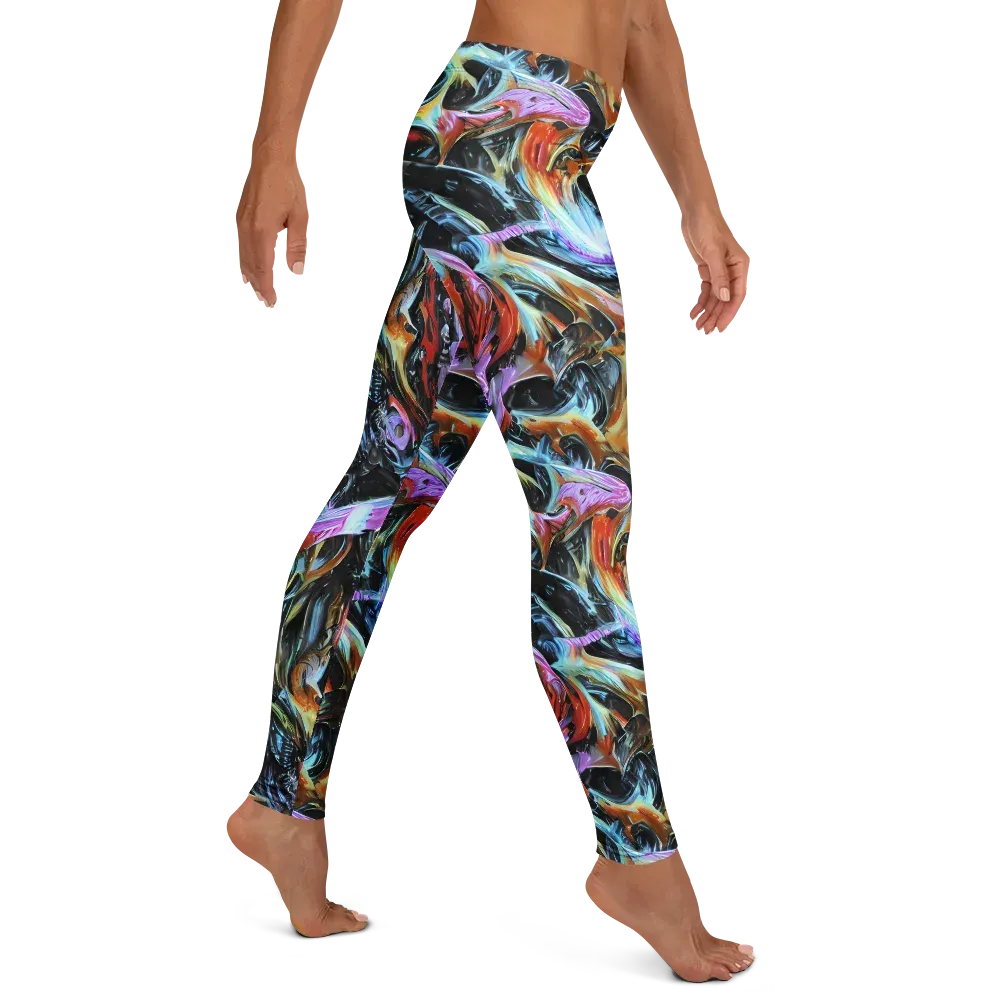 Galactic Spill on Leggings — Right