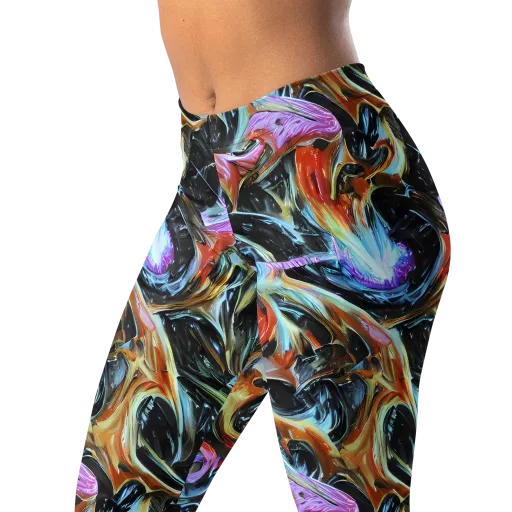 Galactic Spill on a Leggings