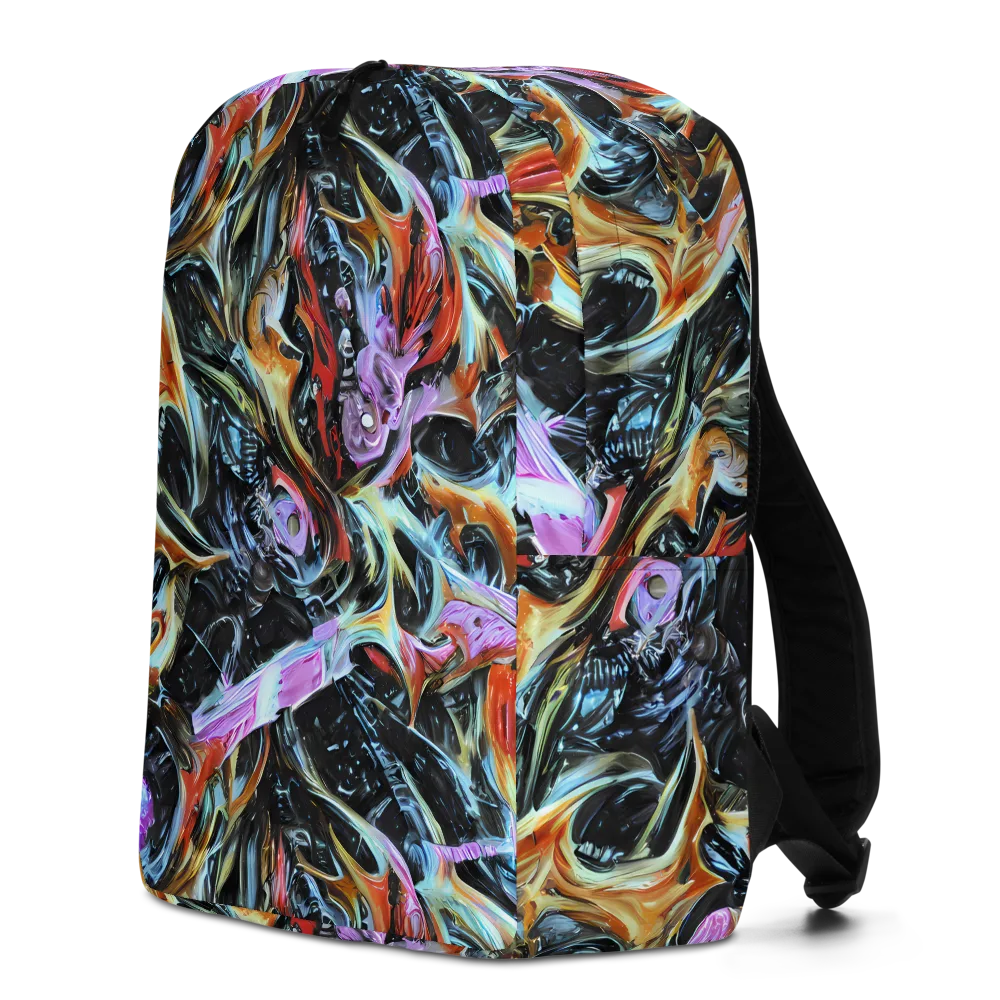 Galactic Spill on Minimalist Backpack — Left