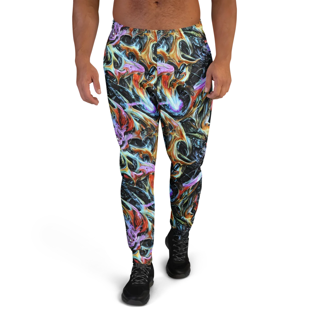 Galactic Spill on Men's Joggers — Front