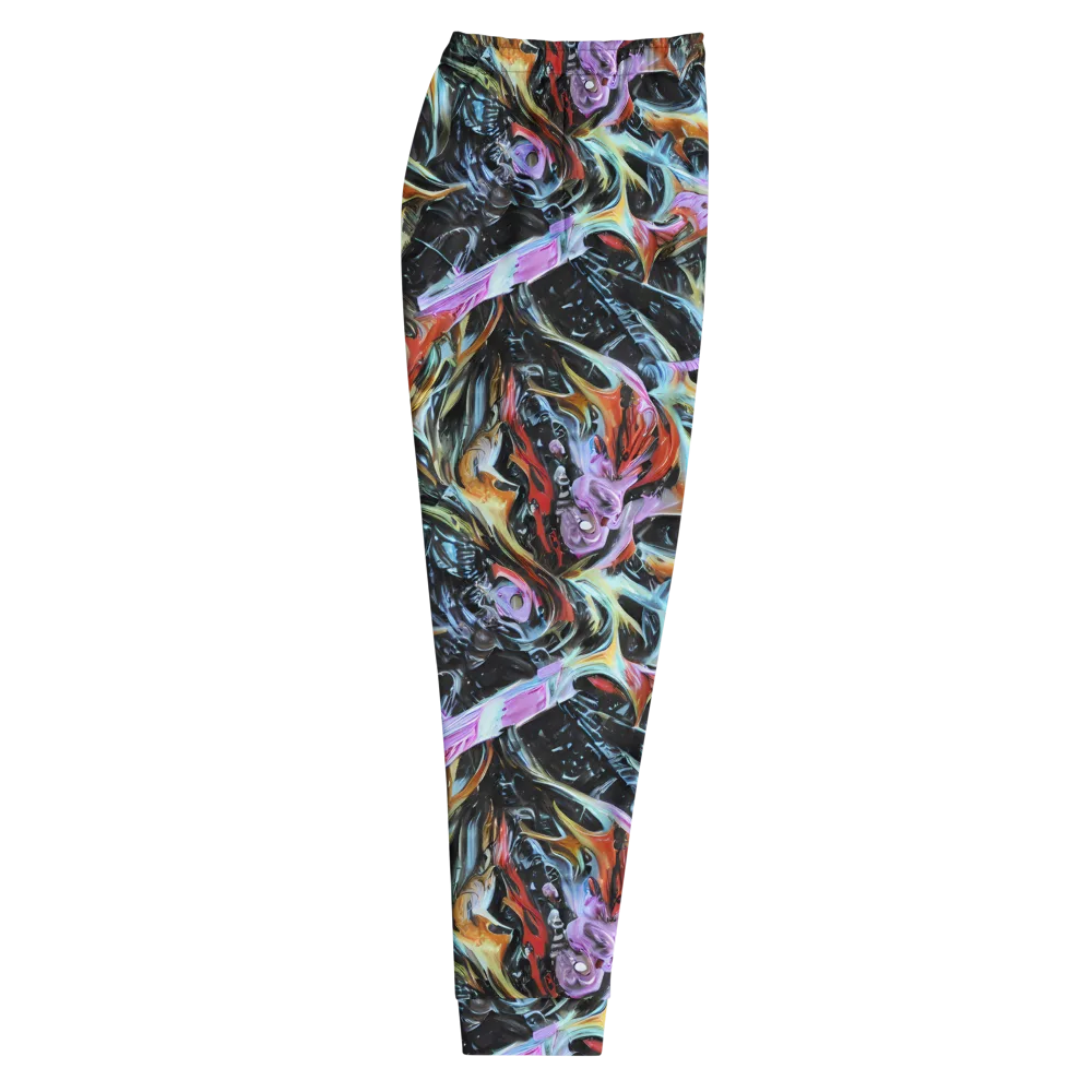 Galactic Spill on Men's Joggers — Right