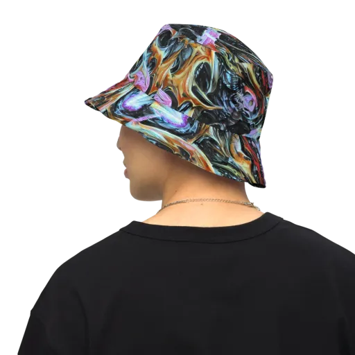 Galactic Spill on a Reversible Bucket Hat