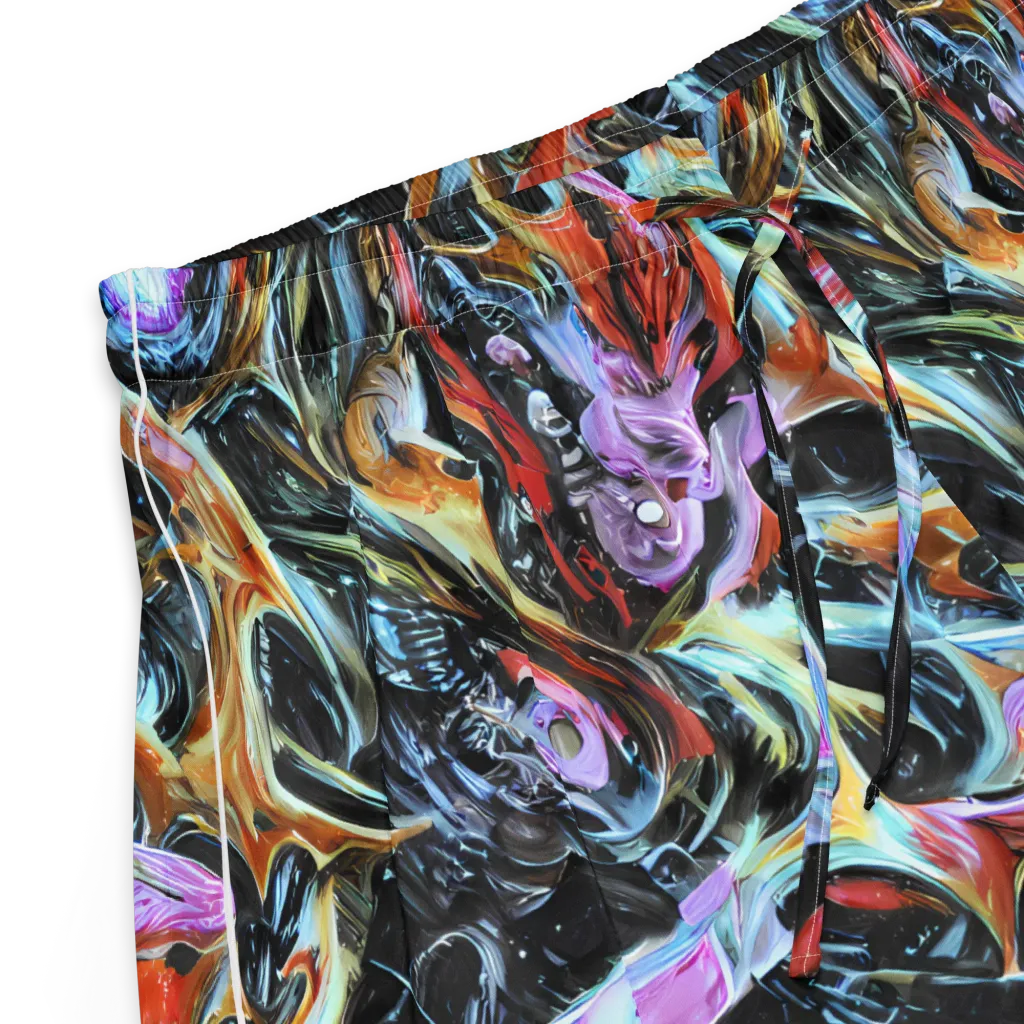 Galactic Spill on Women's Pajama Shorts — Product details