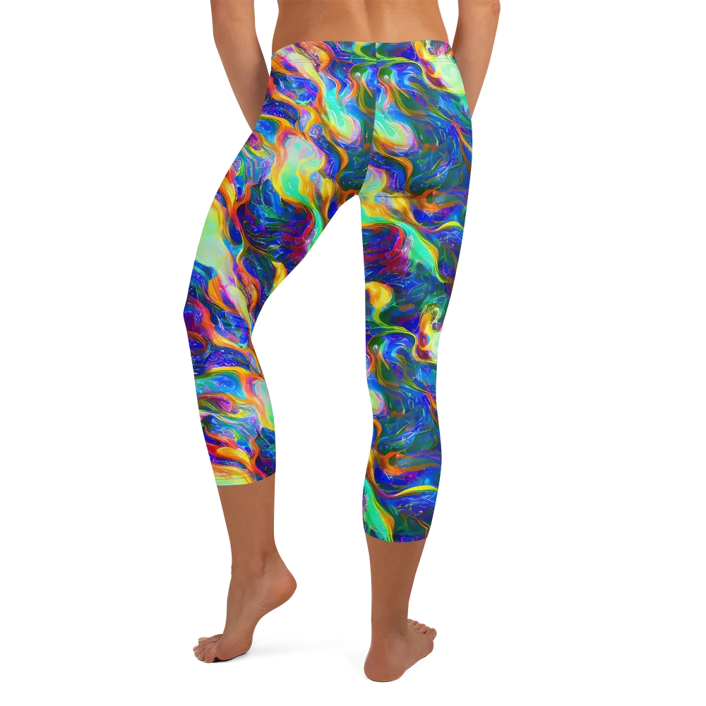Mango Glasshouse on Capri Leggings — Back