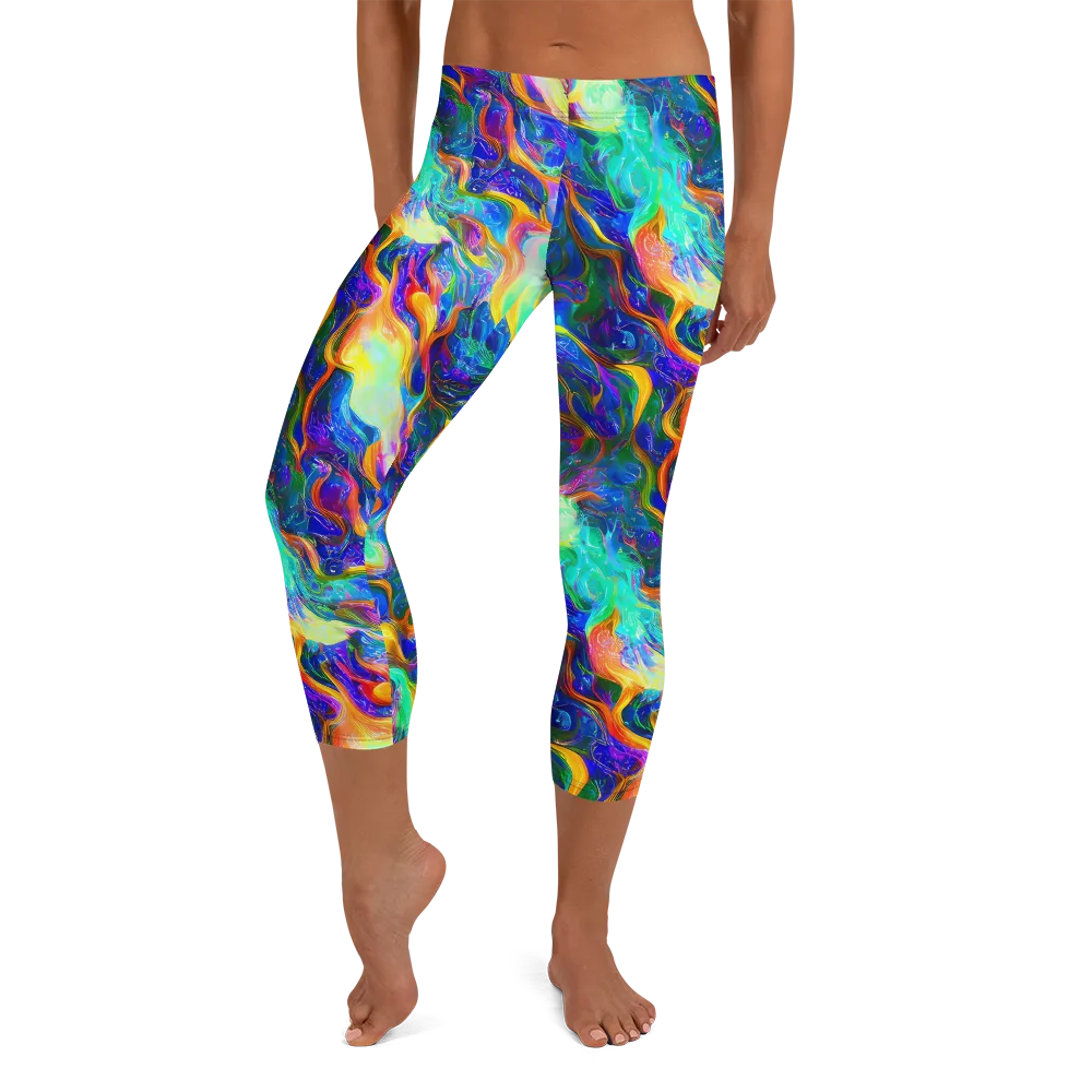 Mango Glasshouse on Capri Leggings — Front